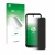 Parte frontal de un envase de producto con el logotipo de la marca upscreen. Al lado se muestra el dispositivo Ulefone Armor 2