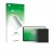 Parte frontal de un envase de producto con el logotipo de la marca upscreen. Al lado se muestra el dispositivo Honor Pad 10 co