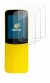 Imagen del dispositivo Nokia 8110 con una amplia variedad de protectores de pantalla.