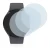 Imagen del dispositivo Garmin Fenix 6S Pro con una amplia variedad de protectores de pantalla.