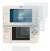 Imagen del dispositivo Nintendo New 3DS con una amplia variedad de protectores de pantalla.