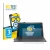 Parte frontal de un envase de producto con el logotipo de la marca BROTECT. Al lado se muestra el dispositivo HP Pro x2 612 G2