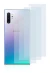 Imagen del dispositivo Samsung Galaxy Note 10 Plus (Trasero) con una amplia variedad de protectores de pantalla.