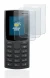 Imagen del dispositivo Nokia 105 (2023) con una amplia variedad de protectores de pantalla.