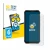 Parte frontal de un envase de producto con el logotipo de la marca BROTECT. Al lado se muestra el dispositivo Doogee V10 con s