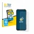 Parte frontal de un envase de producto con el logotipo de la marca BROTECT. Al lado se muestra el dispositivo Doogee V20 con s