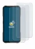 Imagen del dispositivo Doogee V20 Pro con una amplia variedad de protectores de pantalla.