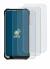 Imagen del dispositivo Oukitel WP23 con una amplia variedad de protectores de pantalla.