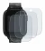 Imagen del dispositivo Xplora XGO3 (2da Gen.) con una amplia variedad de protectores de pantalla.