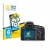 Parte frontal de un envase de producto con el logotipo de la marca BROTECT. Al lado se muestra el dispositivo Nikon D3500 con 
