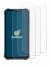 Imagen del dispositivo Oukitel G1 con una amplia variedad de protectores de pantalla.