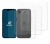 Imagen del dispositivo Apple iPhone 17e (Frontal+Trasero) con una amplia variedad de protectores de pantalla.