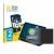 Parte frontal de un envase de producto con el logotipo de la marca BROTECT. Al lado se muestra el dispositivo GPD Pocket 4 con