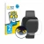 Parte frontal de un envase de producto con el logotipo de la marca BROTECT. Al lado se muestra el dispositivo Fitbit Sense 2 c