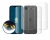 Imagen del dispositivo Apple iPhone 17e (Frontal+Trasero) con una amplia variedad de protectores de pantalla.