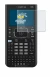 Imagen del dispositivo Texas Instruments Nspire CX CAS con una amplia variedad de protectores de pantalla.
