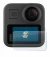 Imagen del dispositivo GoPro Max con una amplia variedad de protectores de pantalla.