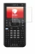 Imagen del dispositivo Texas Instruments Nspire CX CAS con una amplia variedad de protectores de pantalla.