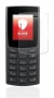 Imagen del dispositivo Nokia 105 (2023) con una amplia variedad de protectores de pantalla.