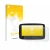 Parte frontal de un envase de producto con el logotipo de la marca upscreen. Al lado se muestra el dispositivo TomTom GO 620 c