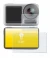 Imagen del dispositivo DJI Osmo Action con una amplia variedad de protectores de pantalla.