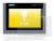 Imagen del dispositivo Siemens Simatic HMI TP700 Comfort con una amplia variedad de protectores de pantalla.