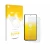 Parte frontal de un envase de producto con el logotipo de la marca upscreen. Al lado se muestra el dispositivo Oukitel WP210 5