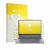 Parte frontal de un envase de producto con el logotipo de la marca upscreen. Al lado se muestra el dispositivo Lenovo IdeaPad 