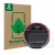 Parte frontal de un envase de producto con el logotipo de la marca ScreenLeaf. Al lado se muestra el dispositivo Mini Cooper R