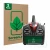 Parte frontal de un envase de producto con el logotipo de la marca ScreenLeaf. Al lado se muestra el dispositivo VBar Control 