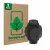Parte frontal de un envase de producto con el logotipo de la marca ScreenLeaf. Al lado se muestra el dispositivo Garmin Instin