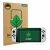 Parte frontal de un envase de producto con el logotipo de la marca ScreenLeaf. Al lado se muestra el dispositivo Nintendo Swit