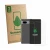 Parte frontal de un envase de producto con el logotipo de la marca ScreenLeaf. Al lado se muestra el dispositivo Google Pixel 