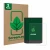 Parte frontal de un envase de producto con el logotipo de la marca ScreenLeaf. Al lado se muestra el dispositivo PocketBook In