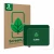 Parte frontal de un envase de producto con el logotipo de la marca ScreenLeaf. Al lado se muestra el dispositivo Bambu Lab A1 