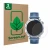 Parte frontal de un envase de producto con el logotipo de la marca ScreenLeaf. Al lado se muestra el dispositivo Huawei Watch 