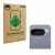 Parte frontal de un envase de producto con el logotipo de la marca ScreenLeaf. Al lado se muestra el dispositivo Google Pixel 