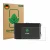 Parte frontal de un envase de producto con el logotipo de la marca ScreenLeaf. Al lado se muestra el dispositivo Zenec Z-E2065