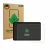 Parte frontal de un envase de producto con el logotipo de la marca ScreenLeaf. Al lado se muestra el dispositivo Doogee Tab A9