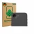 Parte frontal de un envase de producto con el logotipo de la marca ScreenLeaf. Al lado se muestra el dispositivo Apple iPhone 