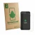Parte frontal de un envase de producto con el logotipo de la marca ScreenLeaf. Al lado se muestra el dispositivo Equil S Patch