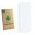 Parte frontal de un envase de producto con el logotipo de la marca ScreenLeaf. Al lado está el protector de pantalla correspon