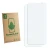 Parte frontal de un envase de producto con el logotipo de la marca ScreenLeaf. Al lado está el protector de pantalla correspon